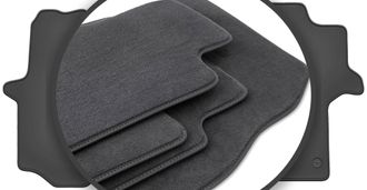 OEM Alfombrillas Premium Para Mercedes Crafter Ii Furgoneta (2016-)