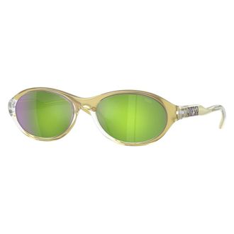 Diesel Dl3024U Zonnebril - unisex - Accessoires - Groen - Maat: 54 MM