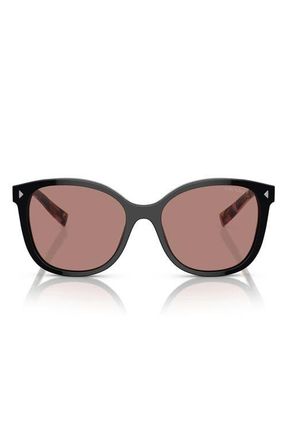 Prada 53mm Square Sunglasses in Lite Brown at Nordstrom