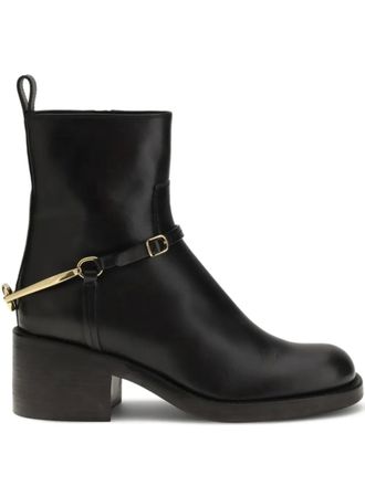 Chlo&eacute; Dakota round-toe boots - Black