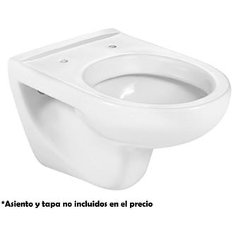 Roca Roca - Taza De Inodoro Suspendida Con Salida Horizontal Victoria Color: Blanco