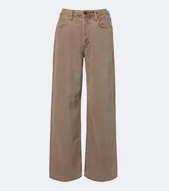 A Gold E Jeans Low Slung Baggy a gamba larga