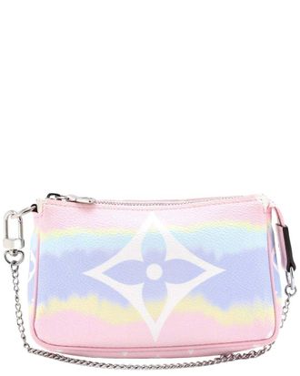 Louis Vuitton Pochette Accessoires Limited Edition Escale Monogram Giant Mini (Authentic Pre-Loved)