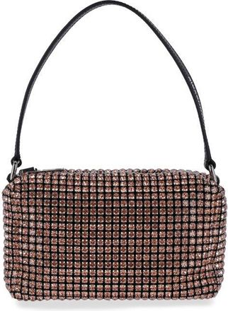 Alexander Wang Heiress Metallic Chain Knit Shoulder Bag