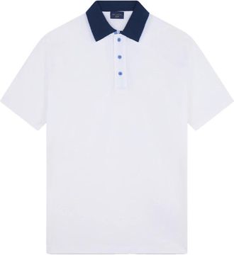Paul & Shark Tops, Heren, Wit, L, Katoen, X-Soft Piqué Polo Shirt