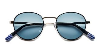 Etnia Barcelona Le Marais II Sun Polarized SLBL Mens Sunglasses Blue Size 49