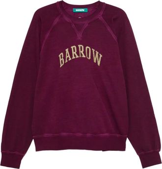 Barrow logo-print sweatshirt - women - Cotton - S - Red