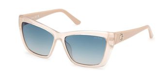 Guess GU00098 25P Womens Sunglasses White Size 55