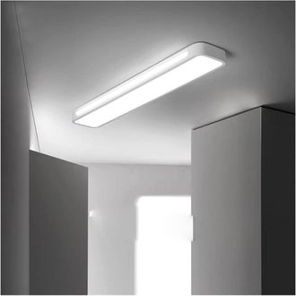 Trade Shop Trade Shop - Plafoniera Led 18w Bianco Soffitto Retailes Striscia Modern Luce 6500k 50200