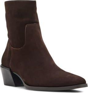 Steve Madden Daney Bootie in Brown Suede at Nordstrom Rack, Size 11
