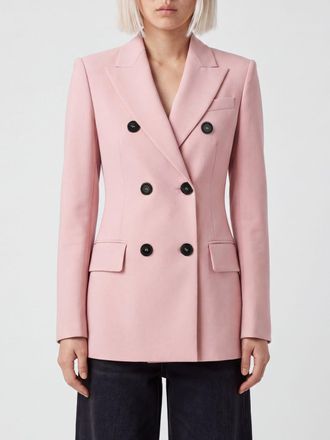 Sportmax Blazer doppiopetto in pura lana vergine con rever a lancia