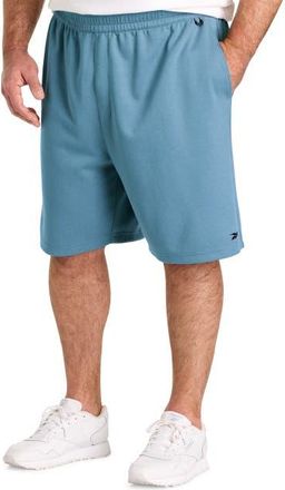 Reebok Big & Tall Supersoft 24/7 Shorts in Warped Blue at Nordstrom, Size 1X Big