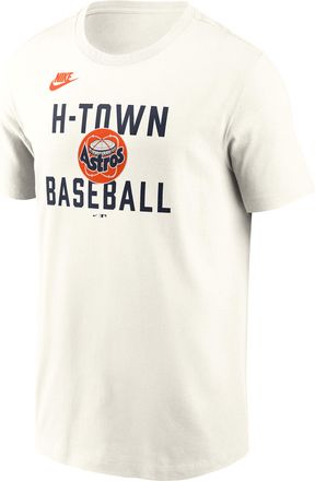 Nike Houston Astros Cooperstown 70s Inspired Nike Mens MLB T-Shirt in Brown | N19911KHST-9V0