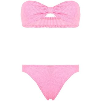 Hunza G Jean Crinkle Bikini Set