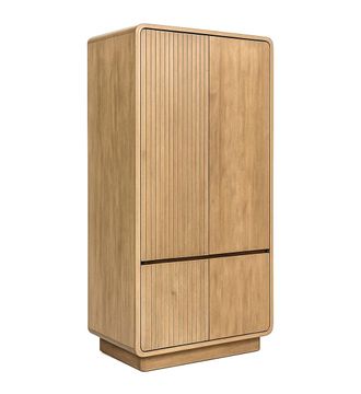 Moycor Armario teca beige alt. 190 cm