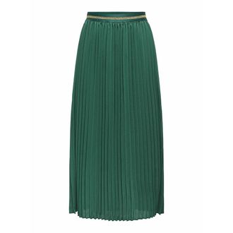 Only Lange pliss&eacute;rok