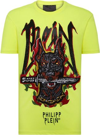 Philipp Plein T-shirt Round Neck SS Graffiti