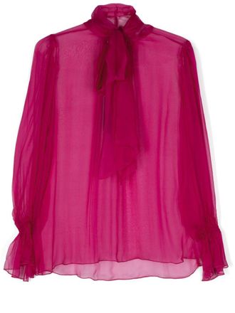 Nissa silk blouse - Pink