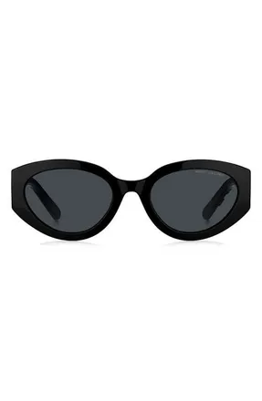 Marc Jacobs 54mm Round Sunglasses in 080S-2K at Nordstrom