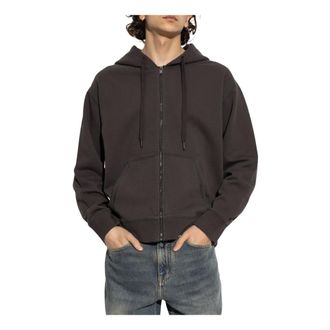 Zadig&Voltaire Sudadera con cremallera Sacha Skull - Sweatshirts & Hoodies - Hombre - Marr&oacute;n - L