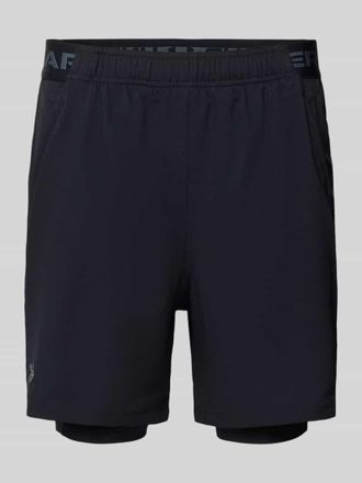 Under Armour Regular Fit Shorts mit integrierten Tights Modell Vanish in Black, Gr&ouml;&szlig;e XXXL