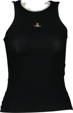 Vivienne Westwood Tops, Dames, Zwart, L, 90s Tank Top