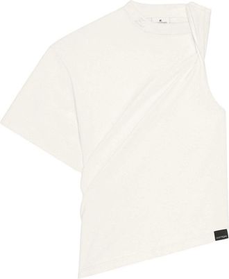 Courrèges Twist Asymmetrical T-shirt