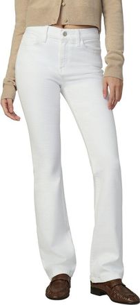 Joe's Joes Jeans White Mid Rise Petite Bootcut Jean