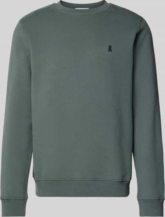 Armedangels Armedangels Regular Fit Sweatshirt aus reiner Bio Baumwolle Modell BAARO FLEECE in Mittelgrau, Gr&ouml;&szlig;e XL