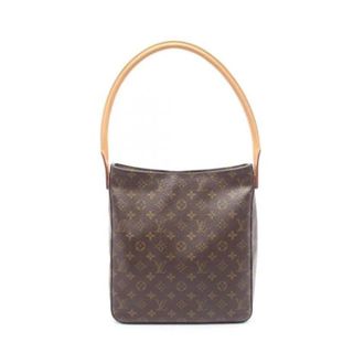 Louis Vuitton Pre-owned Looping GM Schoudertas - Dames - Pre-owned - Bruin - Maat: ONE Size Leer