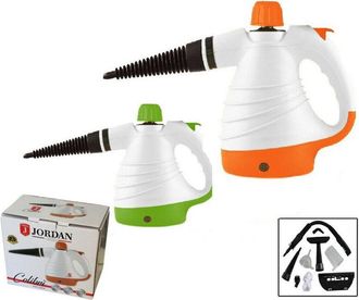 Trade Shop Trade Shop - Limpiador De Vapor El&eacute;ctrico Port&aacute;til Multiuso 1050 Vatios 400ml 105 &deg; C Accesorios