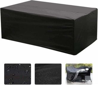 Soleil Funda Rectangular Para Muebles De Jard&iacute;n Oxford, Protecci&oacute;n Uv (213 X 132 X 74 Cm)