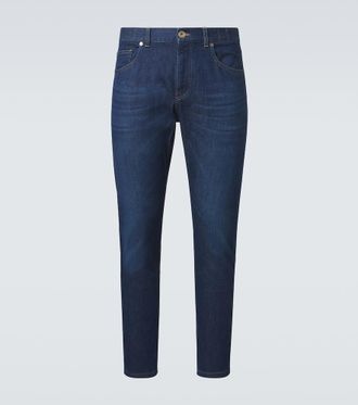 Eleventy Jeans slim de tiro medio