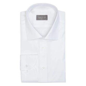 Fakts Slim Fit Business Overhemd - Heren - Zakelijke Overhemden - Wit - 2XL - Katoen - Overhemden