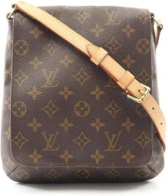 Louis Vuitton Pre-owned Cross Body Bags, female, Brown, Size: ONE SIZE Pre-owned Canvas louis-vuitton-bags