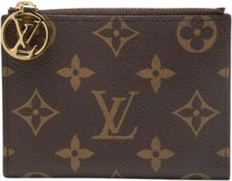 Louis Vuitton Pre-owned Wallets, female, Brown, Size: ONE SIZE Pre-owned Monogram Compact Wallet