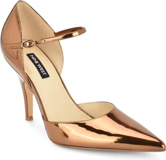 Nine West Pariss Pump in Bronze at Nordstrom, Size 10.5