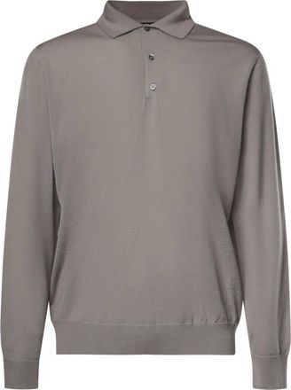 Alpha Studio Polo - - Tops - Uomo - Beige - L