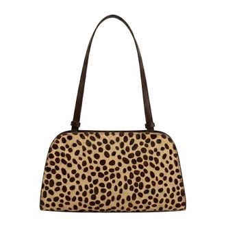 L37 Tassen, Dames, Beige, ONE Size, Leer, Shoulder Bag