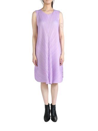 Pleats Please Issey Miyake Mellow Pleats dress - Viola