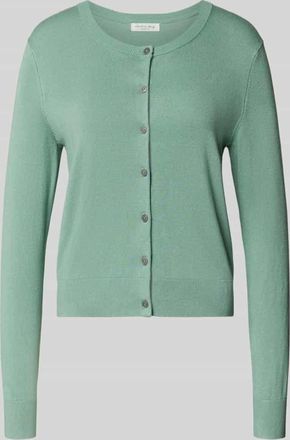 Christian Berg Regular Fit Cardigan aus Viskose-Mix in Mint, Gr&ouml;&szlig;e XXL