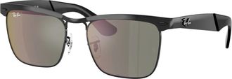 Ray-Ban Wayfarer Deluxe Zonnebril - unisex - Zonnebrillen - Zwart - 53 MM - Accessoires