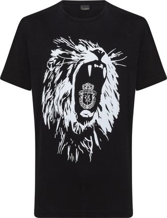 Billionaire Boys Club T-shirt Ronde Hals SS Lion - Heren - T-shirts - Zwart - XS - Katoen - Tops