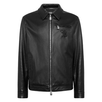 Billionaire Boys Club Nappa Leather Blouson - Heren - Leren en Su&egrave;de Jassen - Zwart - XL - Leer - Jassen