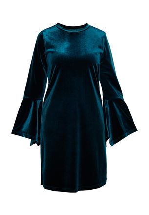 Usha Fluwelen mini-jurk Dames benzine