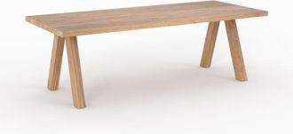 Rendez-Vous D&eacute;co Rendez-vous D&eacute;co - Mesa de jard&iacute;n de 240 cm de madera de teca reciclada - Molo