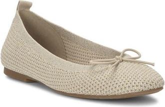 Lucky Brand Taneric Ballet Flat in Natural/Platinum at Nordstrom, Size 5.5