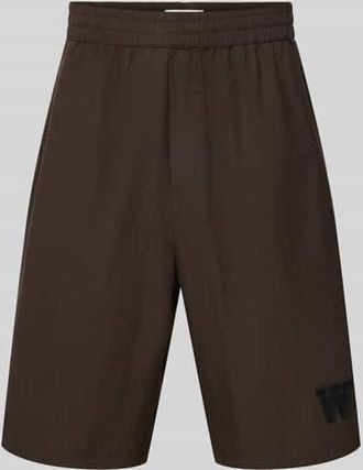 Wood Wood Sweatshorts mit elastischem Bund in Flanell, Größe XL