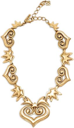 Oscar De La Renta Collana con pendente a cuore - Oro