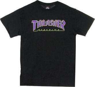 Thrasher T-Shirts - Heren - T-shirts - Zwart - XL - Tops